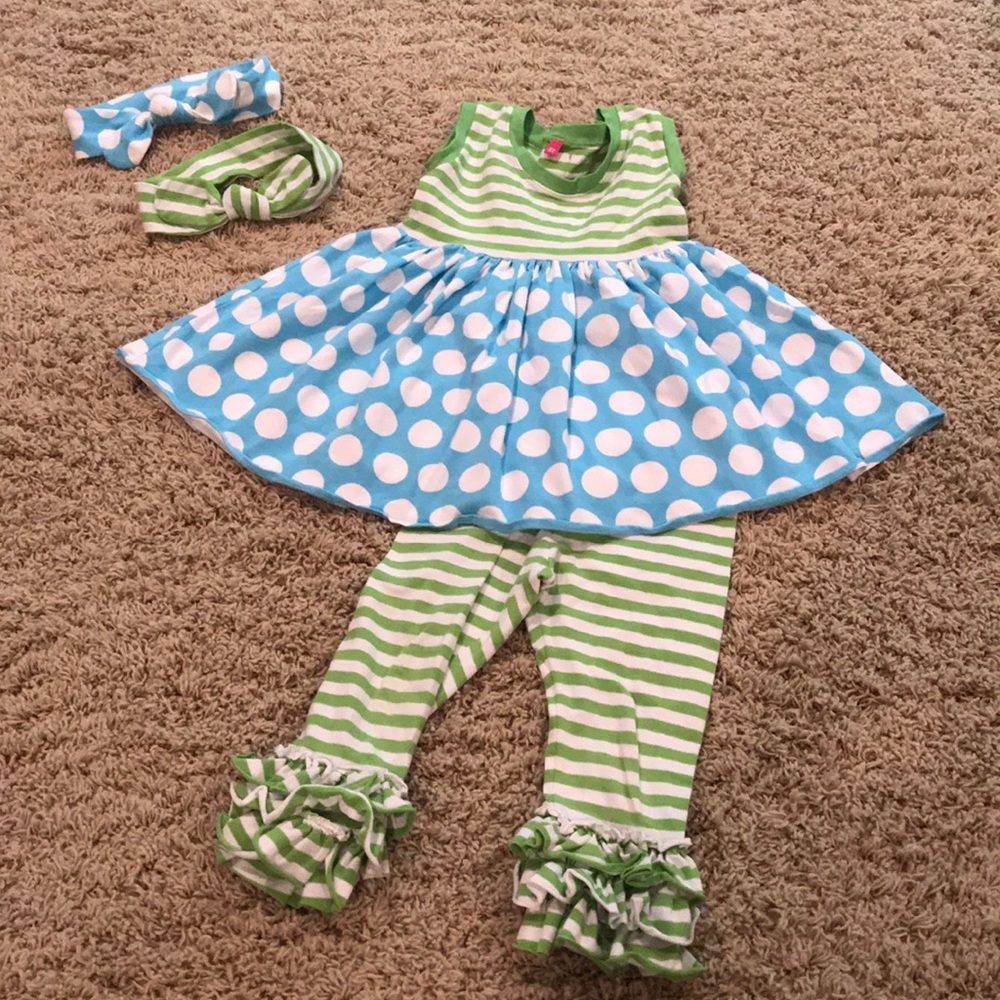 4 piece toddler girl outfit